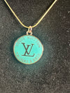 The “Tiffany Blue LV” Necklace