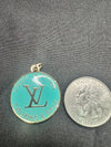 The “Tiffany Blue LV” Necklace