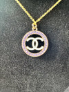 The “White & Lilac CC” Necklace