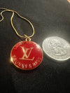 The “Red LV” Necklace